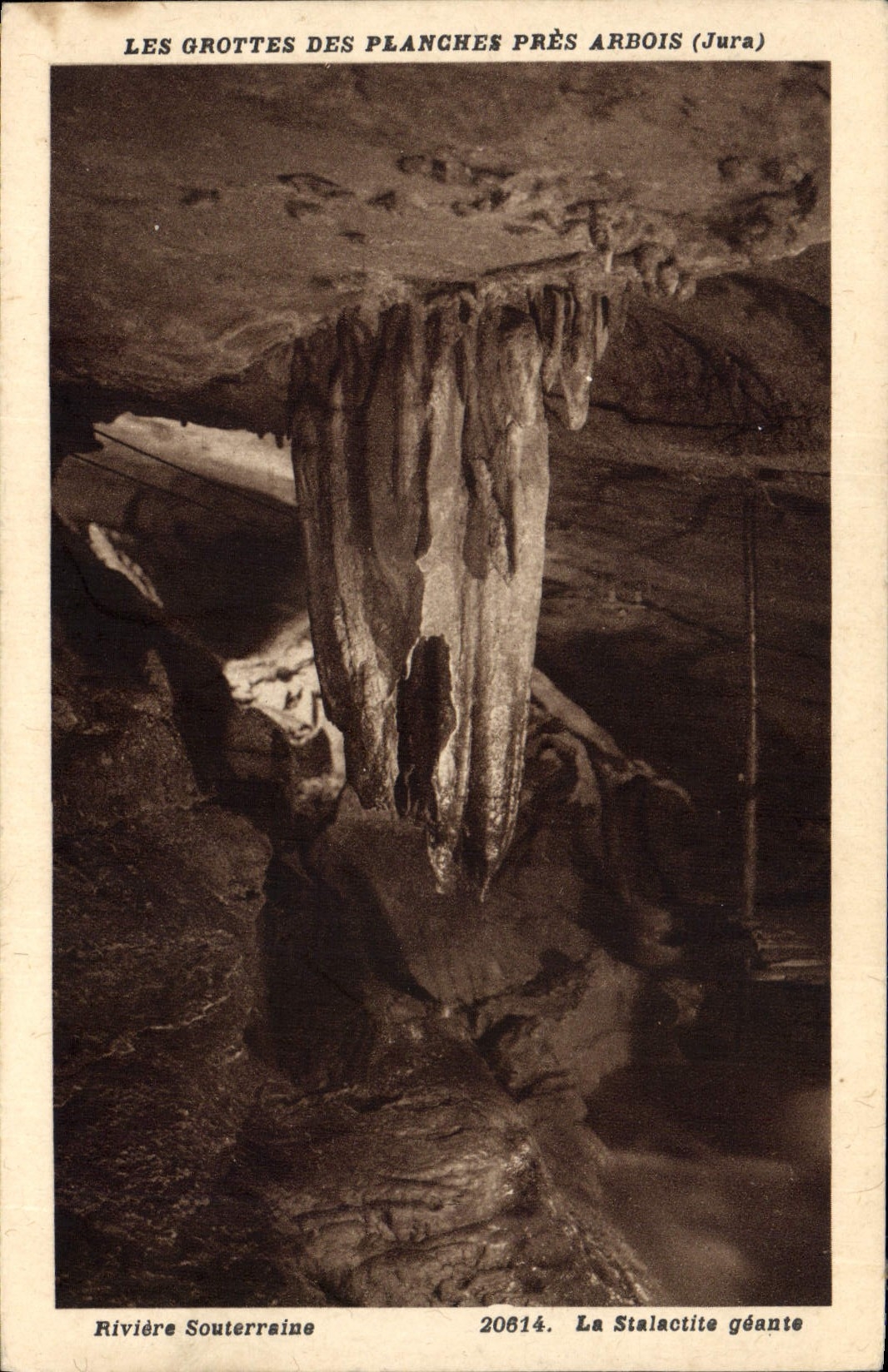 CPA Les Grottes des Planches Pres Arbois Jura 