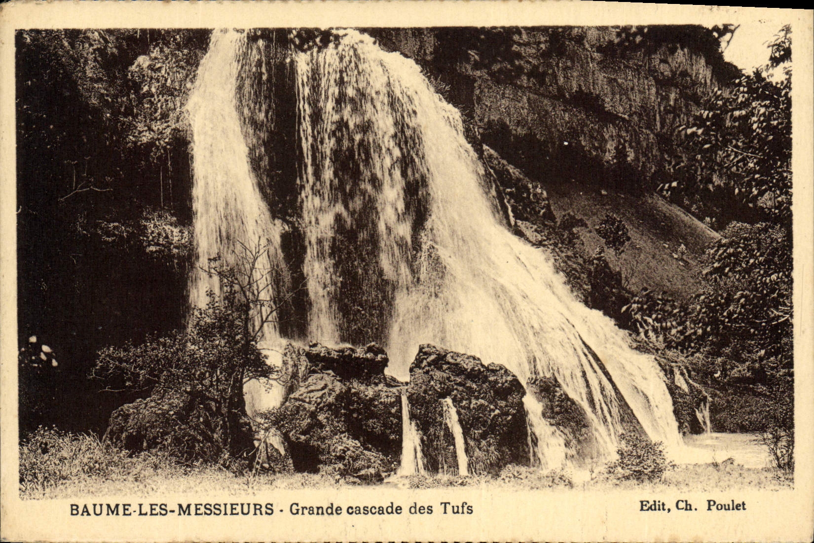 Baume-les-Messieurs - Grande cascade des Tufts — Edit. Ch. Poulet