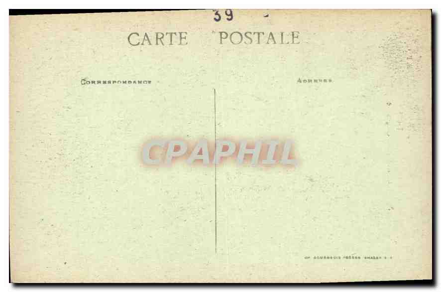 Les PLANCHES-en-MONTAGNE — Pont sur les Gorges de la Langouette — Jura-Touriste, B. E. Chalon — Reverso