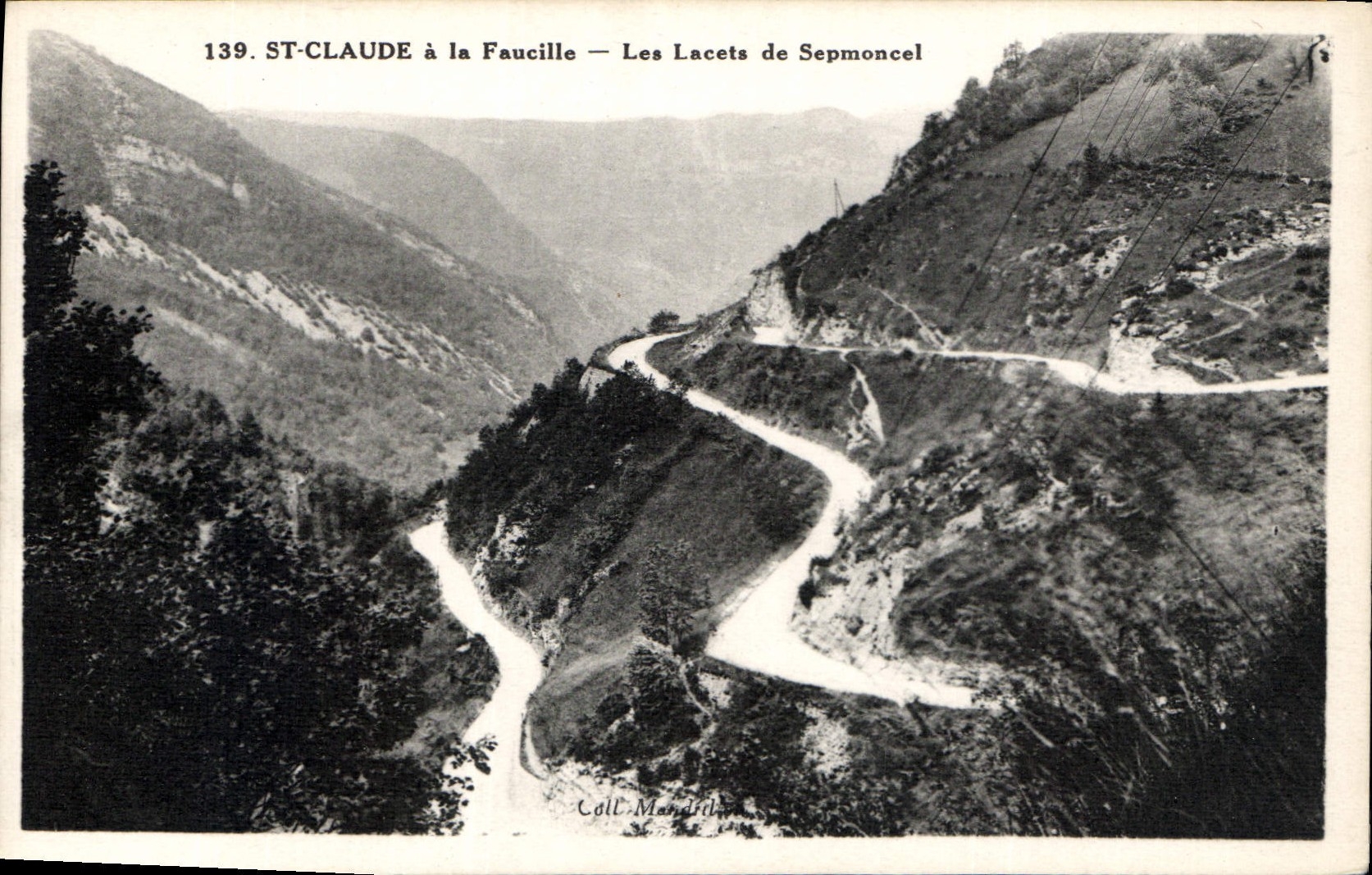 CPA St Claude a la Faucille Les Lacete a Sepmoncel 
