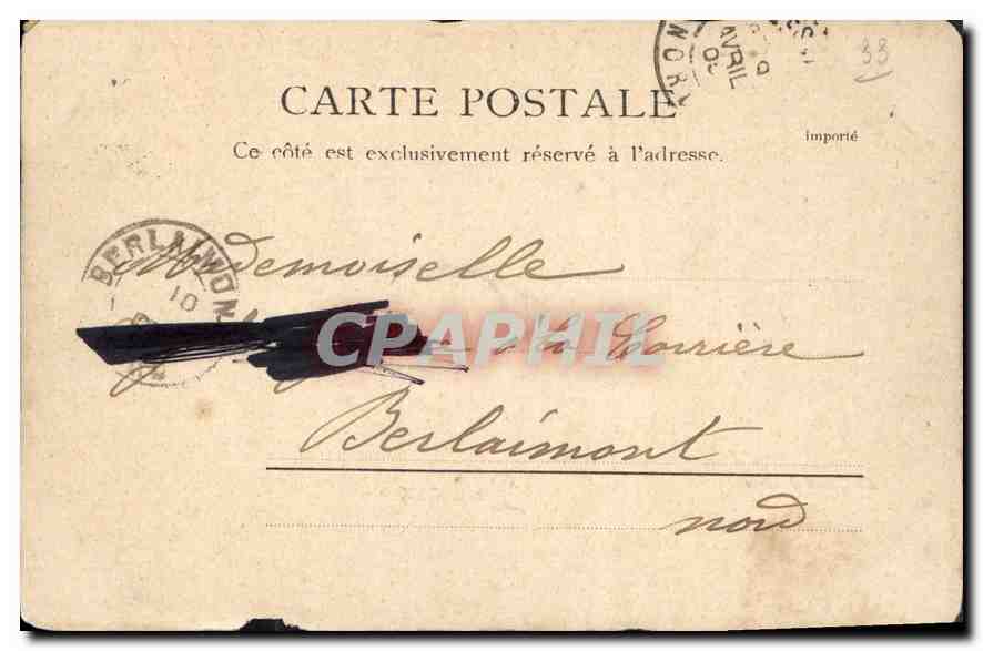 CPA Bordeaux Le Grand Theatre  — Verso