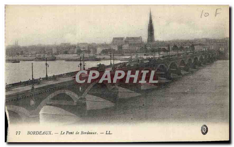 CPA Bordeaux Le Pont de Bordeaux 