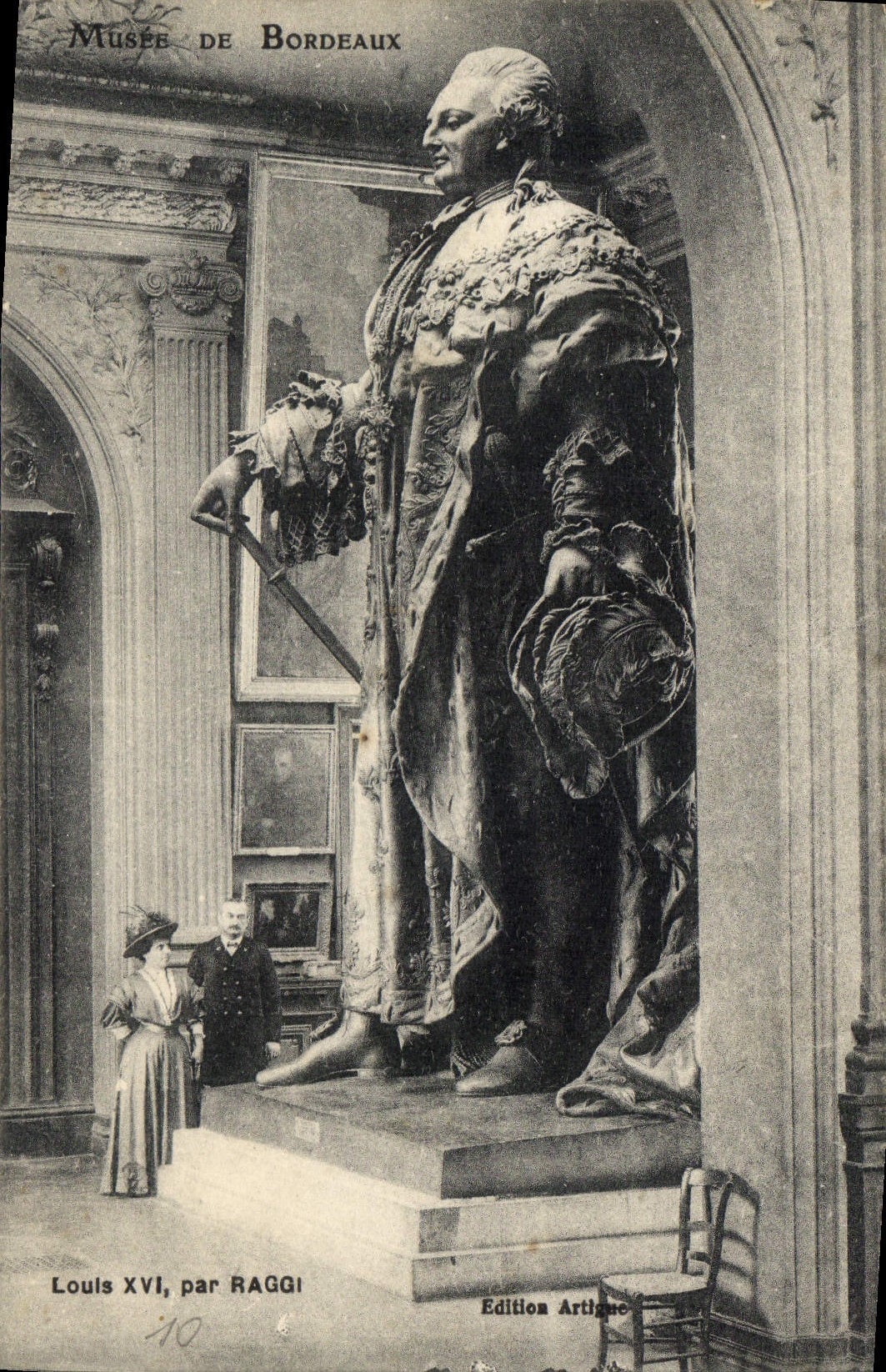 CPA Musee de Bordeaux Louis XVI par Raggi 