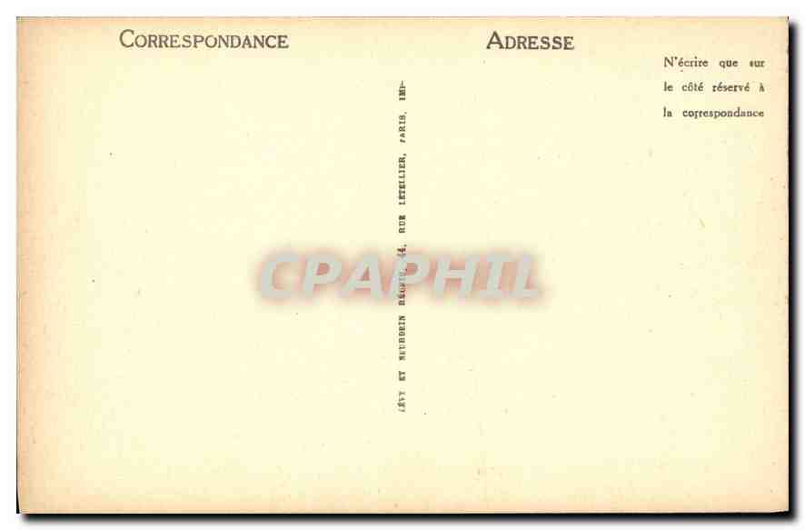 CPA Bordeaux Monument des Girondins detail par Dumilatre  — Rückseite