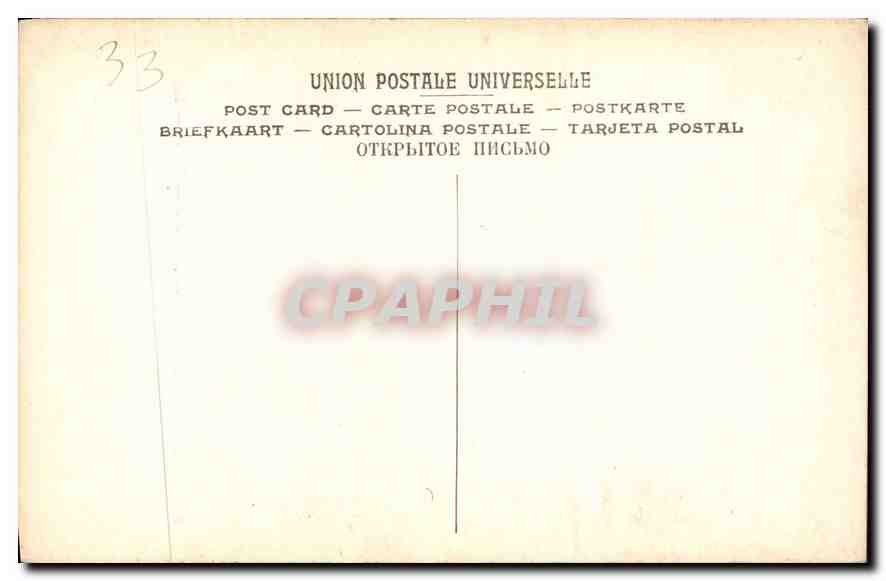 CPA Musee de Bordeaux l'Envolee Prinet  — Verso