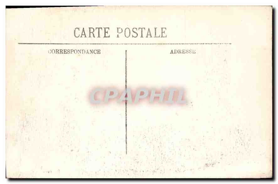 CPA Bordeaux Les Ruines du Palais Gallien III siecle  — Verso