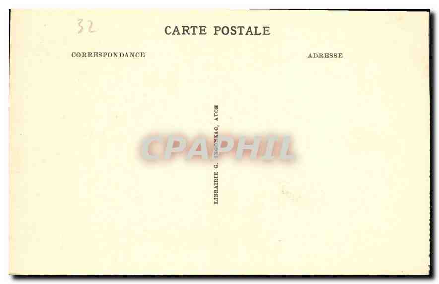 CPA Auch Basilique Sainte Marie Le Choeur Vie de NSJC 2 panneau la visitation  — Rückseite