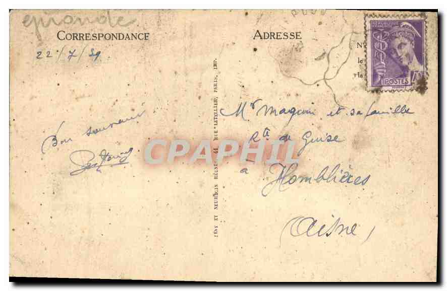 Pointe de Grave — La Côte vue vers Soulac — LL — Reverso