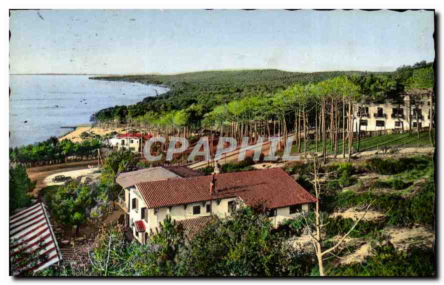 Bassin d'Arcachon — Vue de la Grande Dune — Colonie de la C.D.P.F. Gujan-Mestras