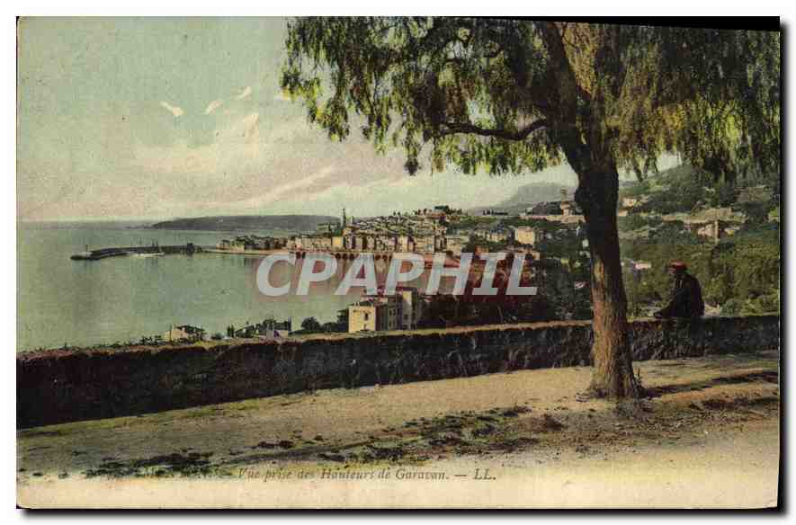 CPA Vue prise des Hauters de Garavan 
