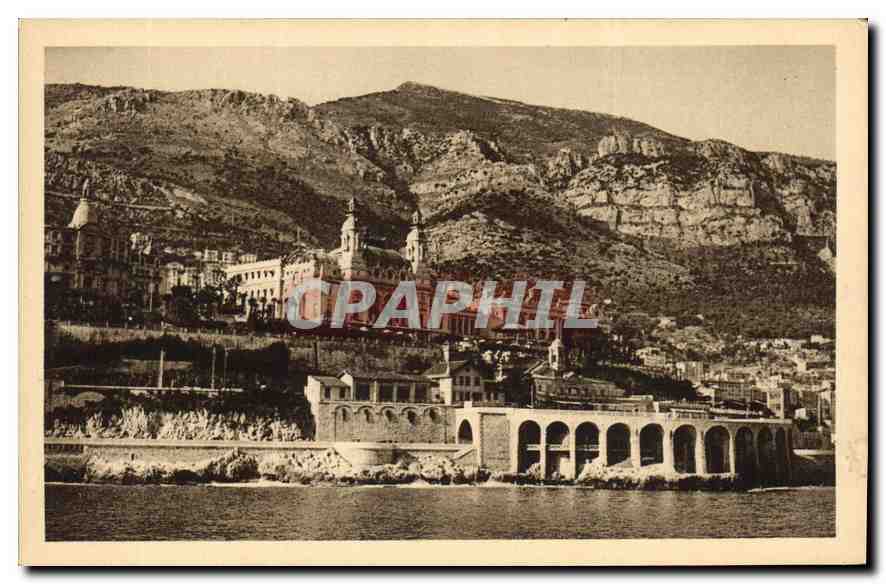 CPA Monte Carlo Le Casino et le Tir aux pigeons 