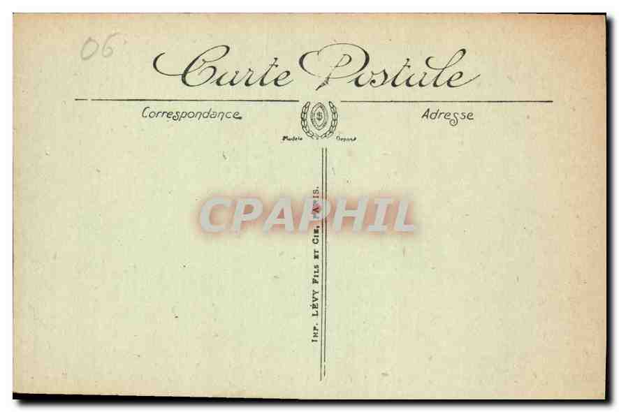 Monaco — Le Rocher — Le Cap Martin et les Montagnes de l'Italie — Selecta, n°198 — Rückseite