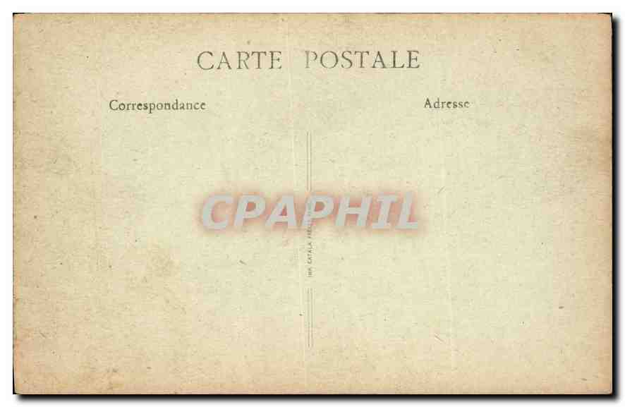 CPA Lyon Place Carnot Monument de la Republique  — Back