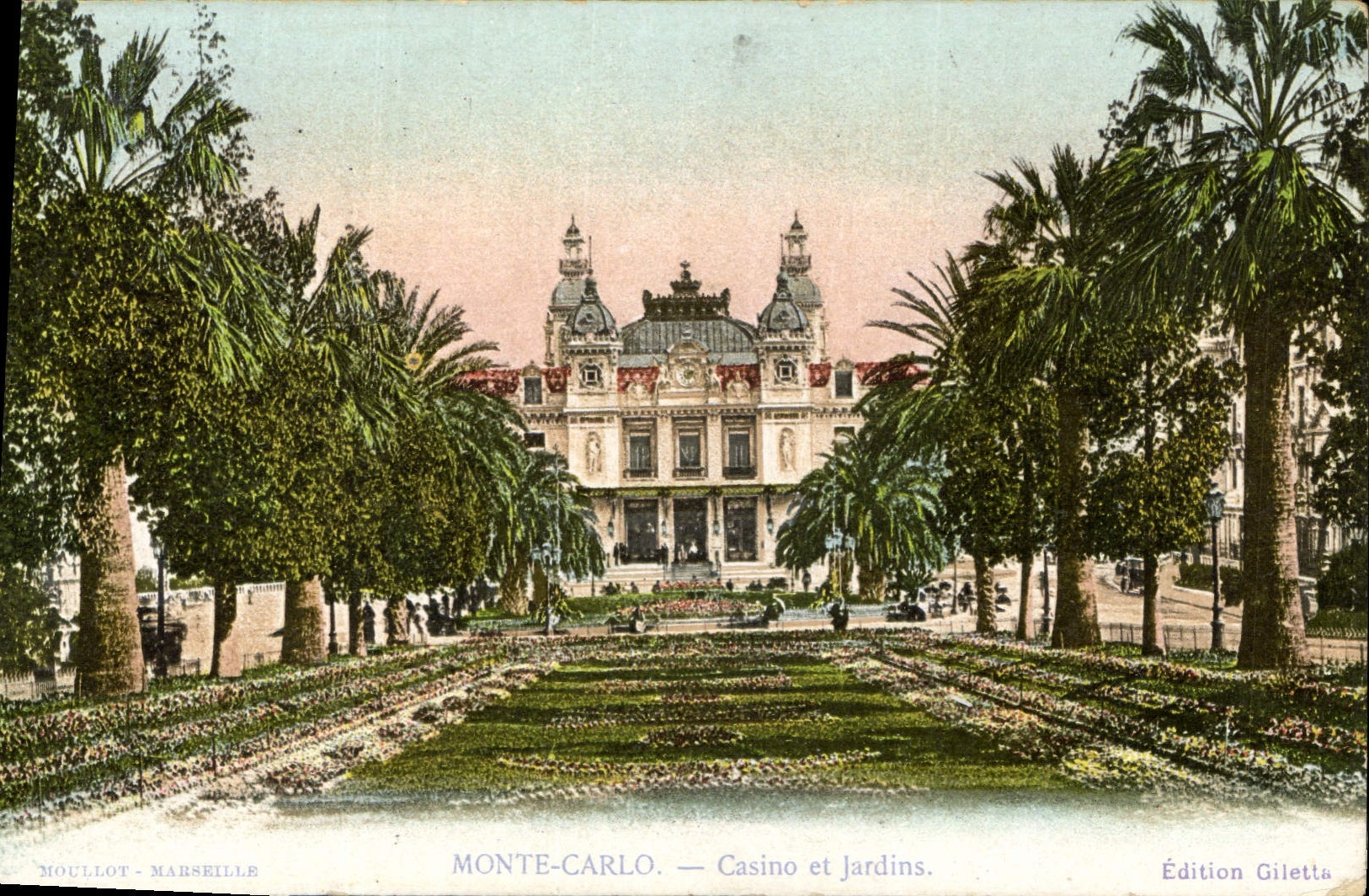 CPA Monte Carlo Casino et Jardins 