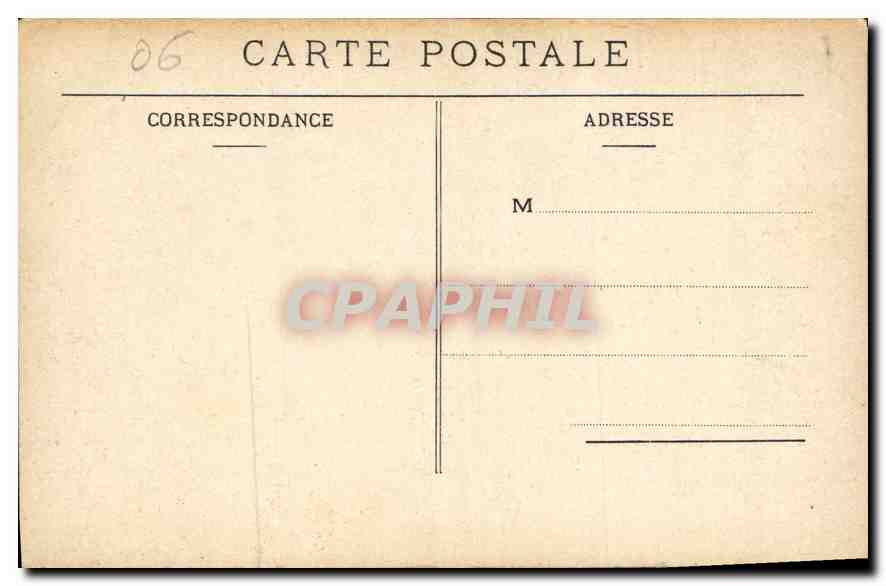 CPA Monte Carlo Casino et Jardins  — Rückseite