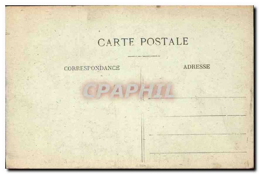 CPA Lyon Pont de la Guillotiere et perspective de Grand Hotel — Rückseite
