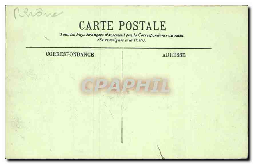 CPA Lyon  — Verso