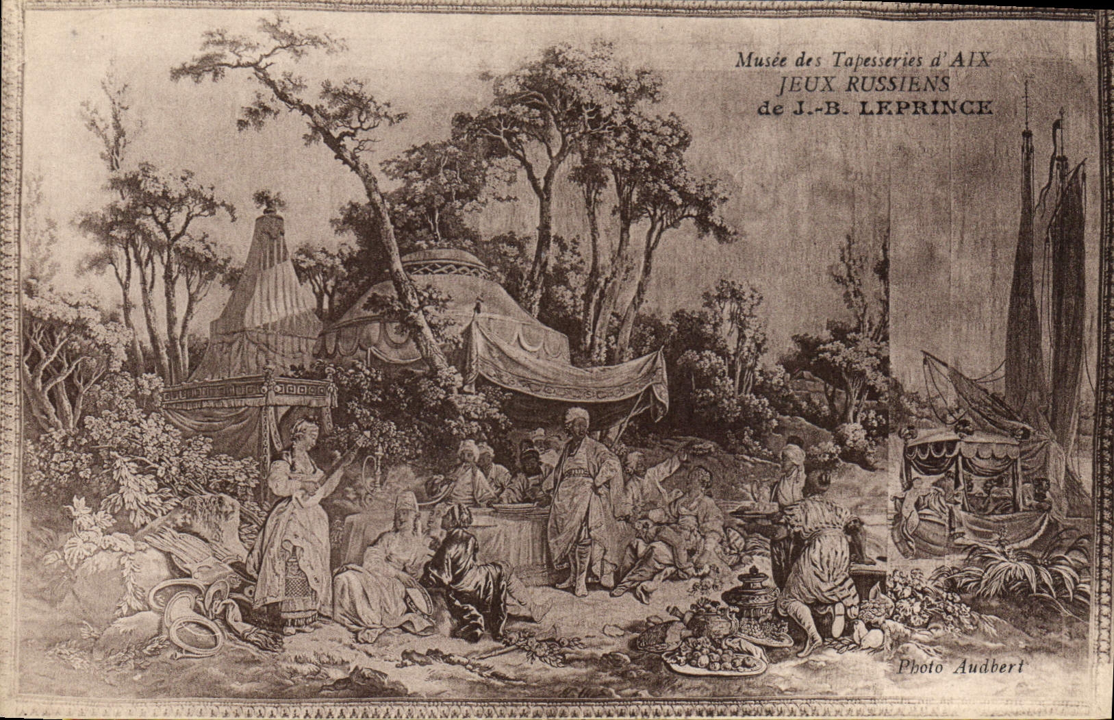 Musée des Tapisseries d'Aix — Jeux Russiens de J.-B. Leprince — Photo Audbert