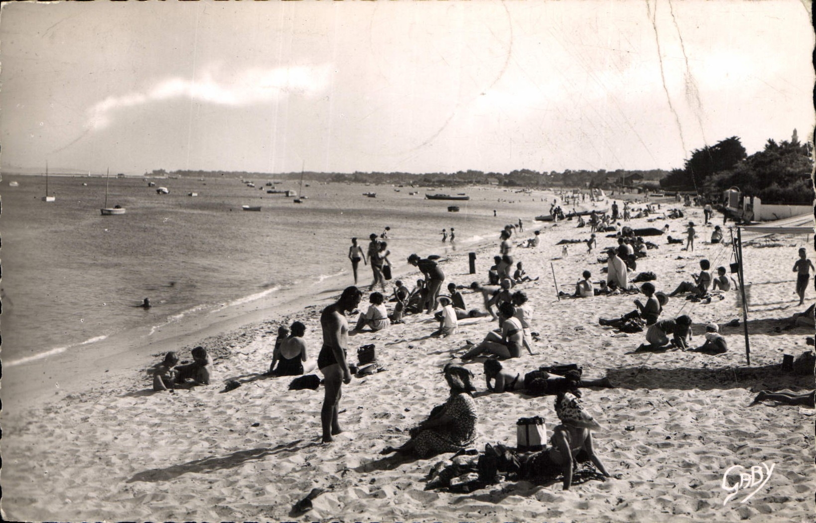 CPA Cap Ferret Gironde Plage du centre