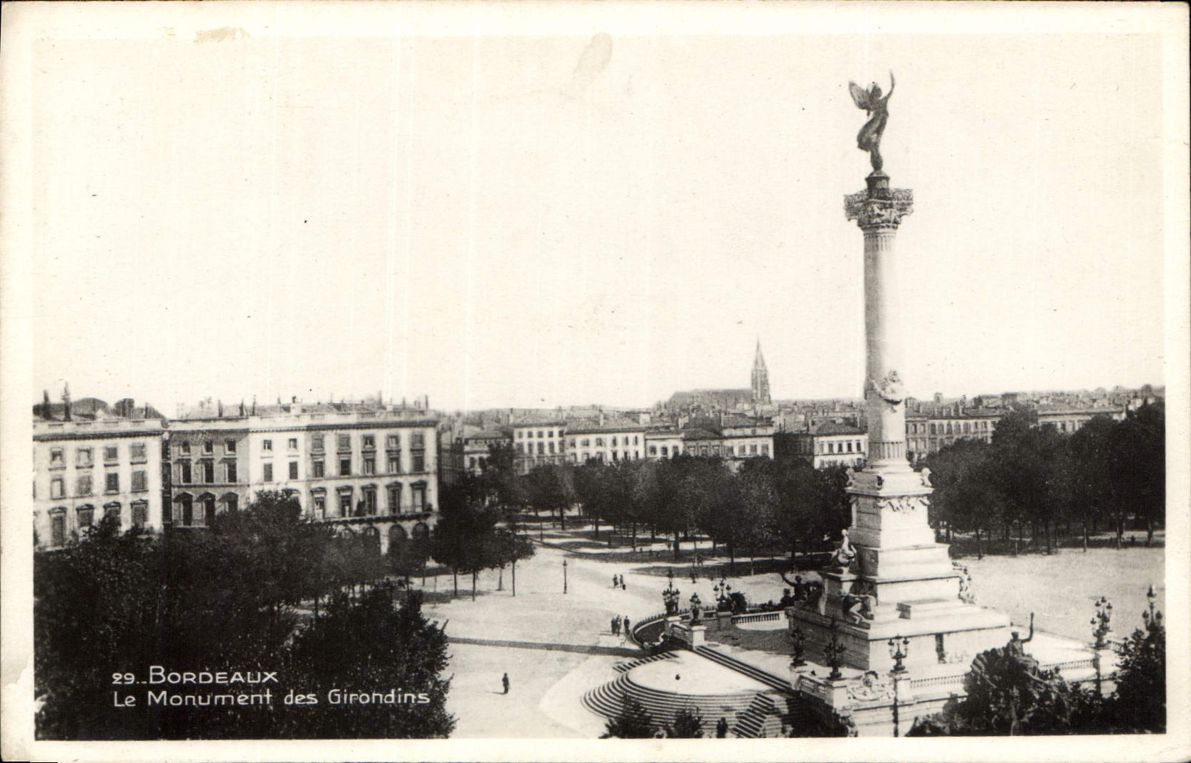 Bordeaux — Le Monument des Girondins — Édition La Cigogne
