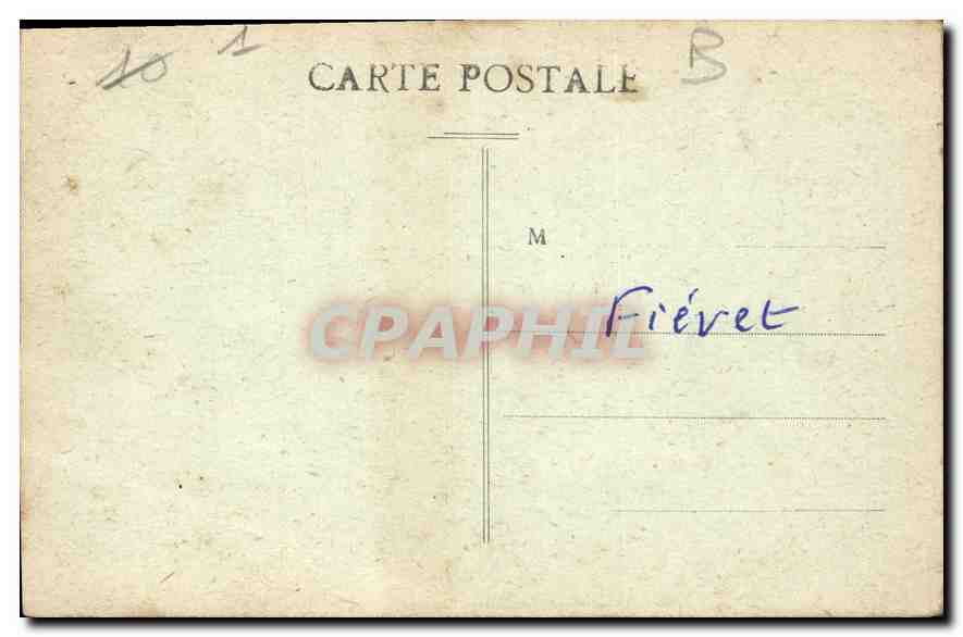 CPA Saint Emilion Gironde  — Rückseite