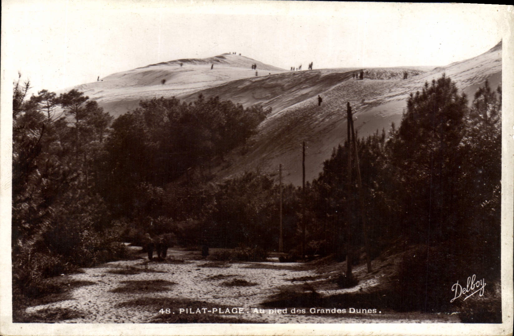 CPA Pilat Place Au Pied des Grandes Dunes 