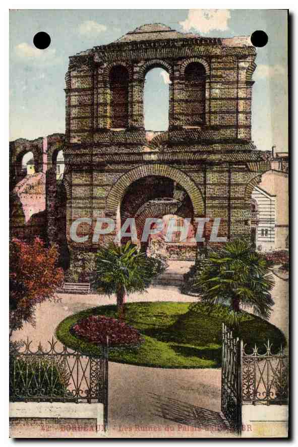 Bordeaux — Les Ruines du Palais épiscopal