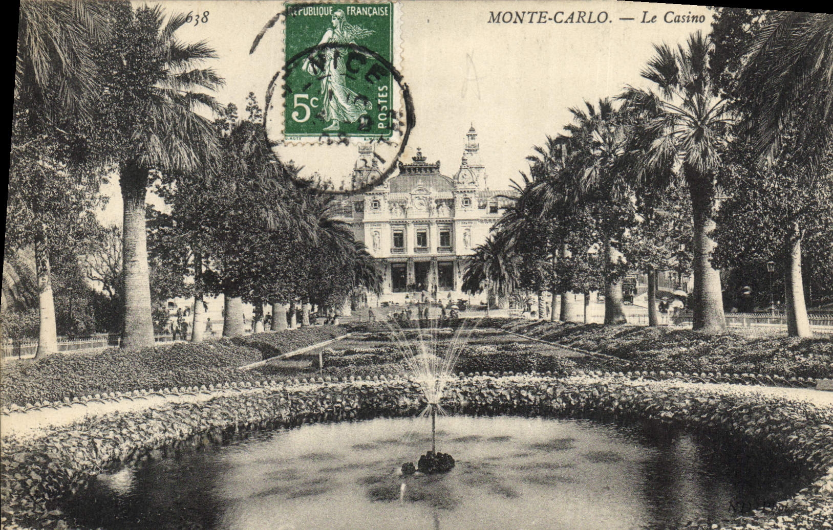 Monte-Carlo — Das Casino — Unbekannter Verlag, Nr. 638