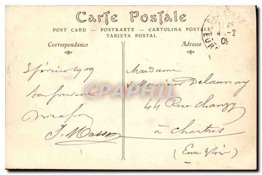 Monte-Carlo — Das Casino — Unbekannter Verlag, Nr. 638 — Rückseite