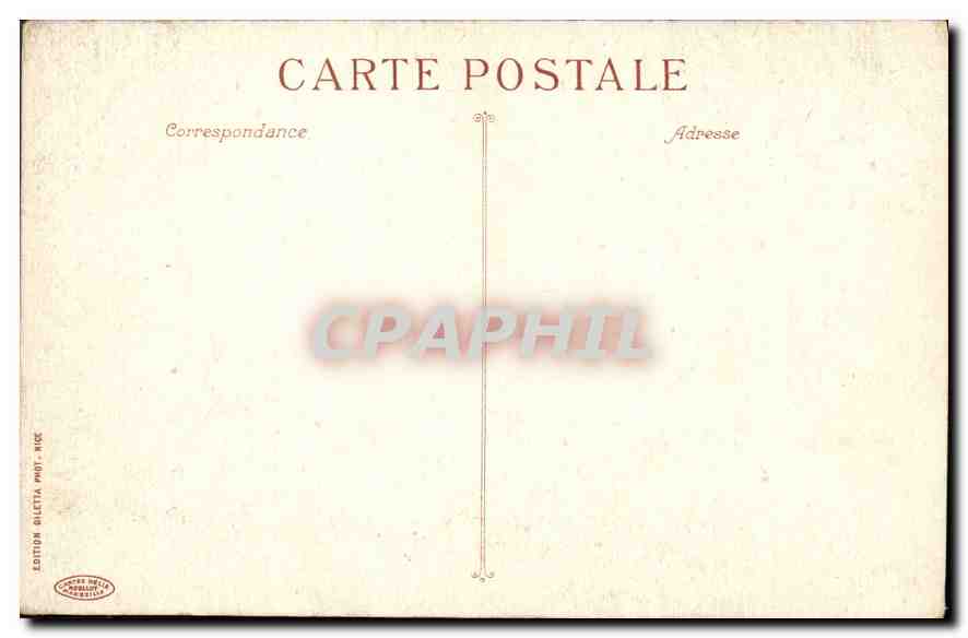 CPA Monte Carlo Casino et Jardins  — Back