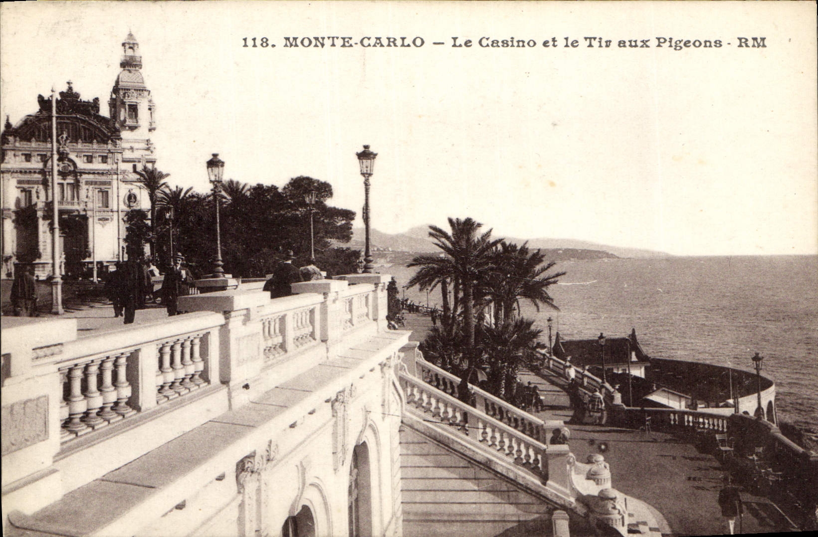 Monte-Carlo — Le Casino et le Tir aux Pigeons — RM