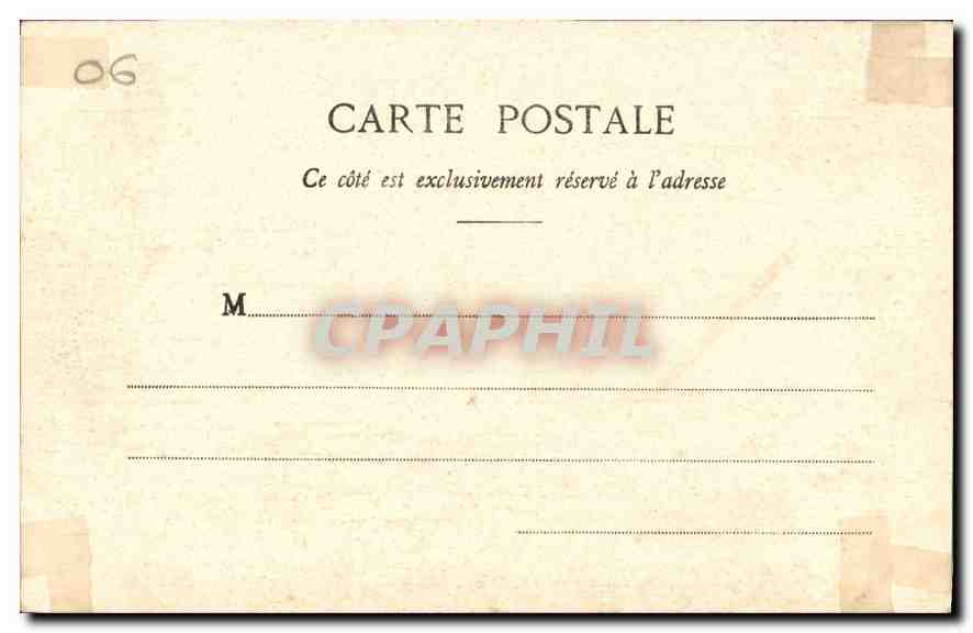 CPA Monte Carlo Salle de Concert  — Rückseite