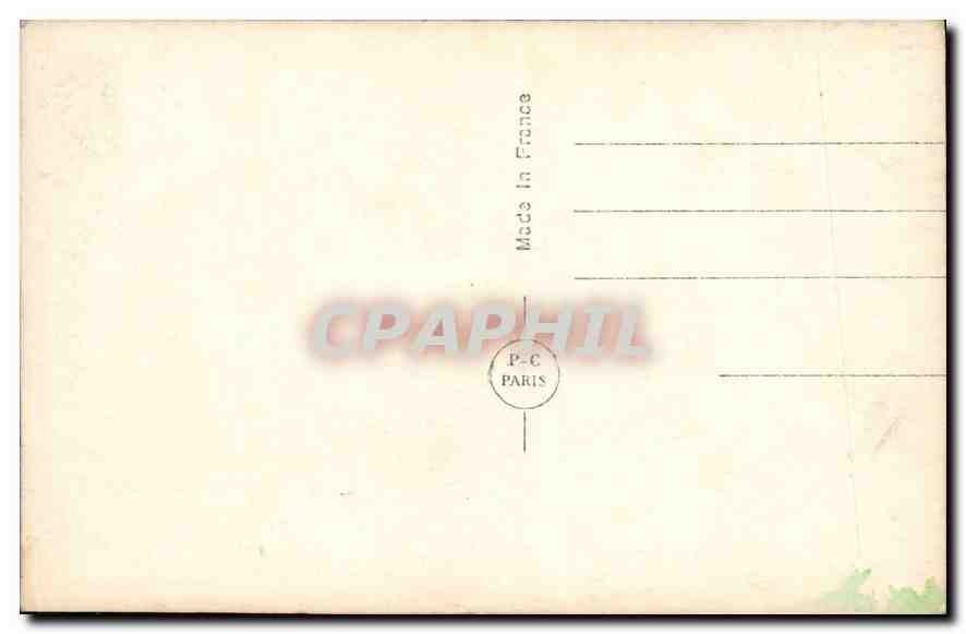 CPA Bonne Annee Femme — Rückseite