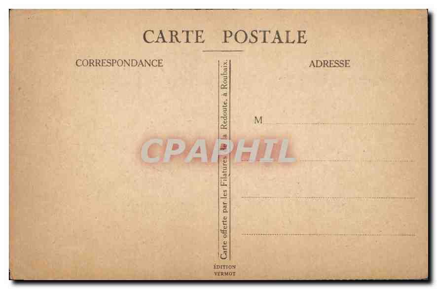 CPA Bonne Fete Femme — Verso