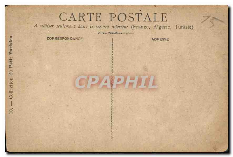 CPA L'Eventail Louis XV Femme — Back
