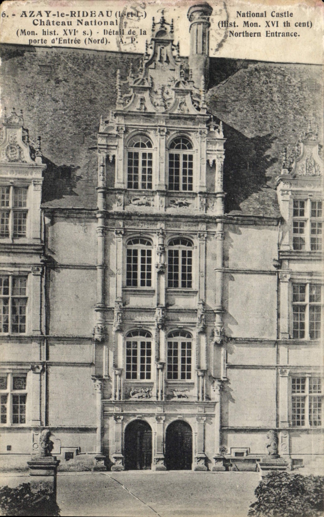 CPA Azay le Rideau Chateau National 