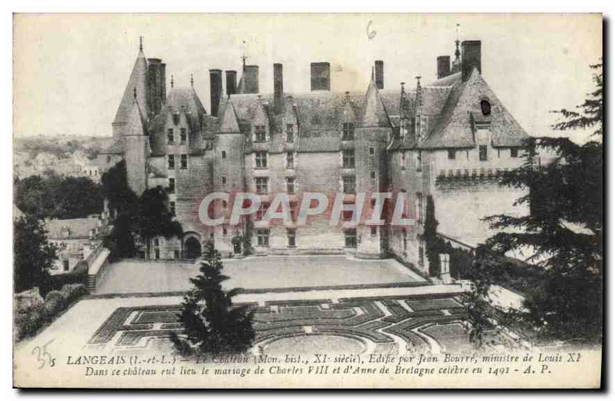 CPA Langeais Le Chateau Edifie par Jean Bourre minesire de Louis XI Dans le Chateau eul lier marriag