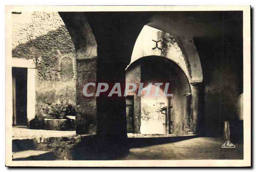 CPA Cagnes Sur Mer Vieux Portail de l'Eglise 
