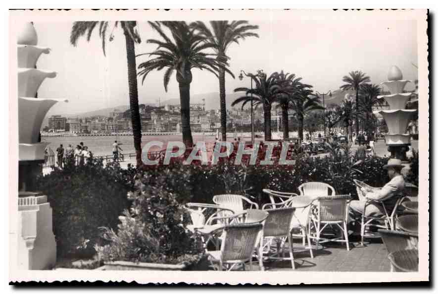 CPA Cannes La Croistte vue de la Terrasse du Cariton 
