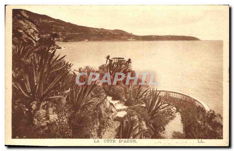 CPA La Cote d'Azur 