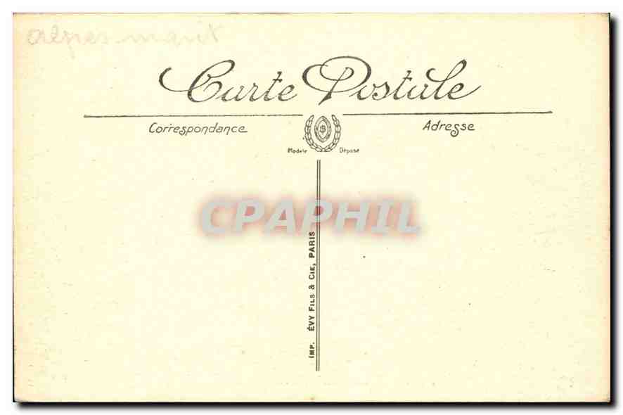 La Côte d'Azur — Juan-les-Pins — LL. — Rückseite