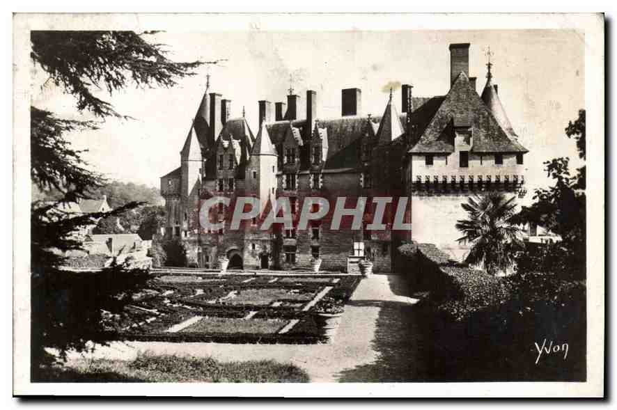 CPA La Douce France Chateaux de la Loire Chateaux de Langeais 