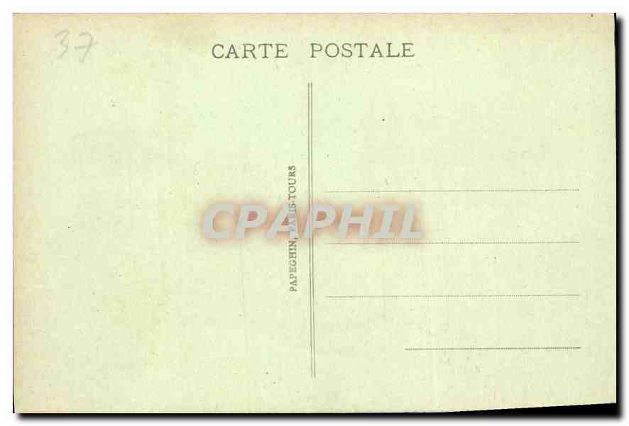 CPA Loches Ensemble de la Tour Louis XI et du Martelet  — Rückseite
