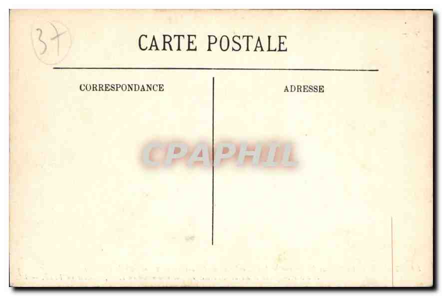 CPA Tours Le Pont sur la Homme  — Rückseite