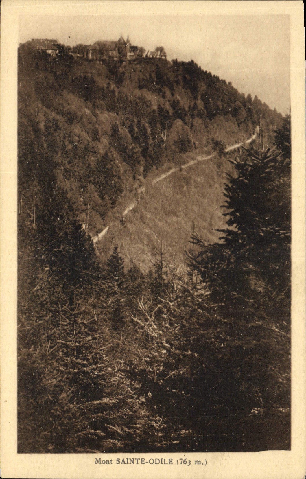 CPA Mont Sainte Odile 