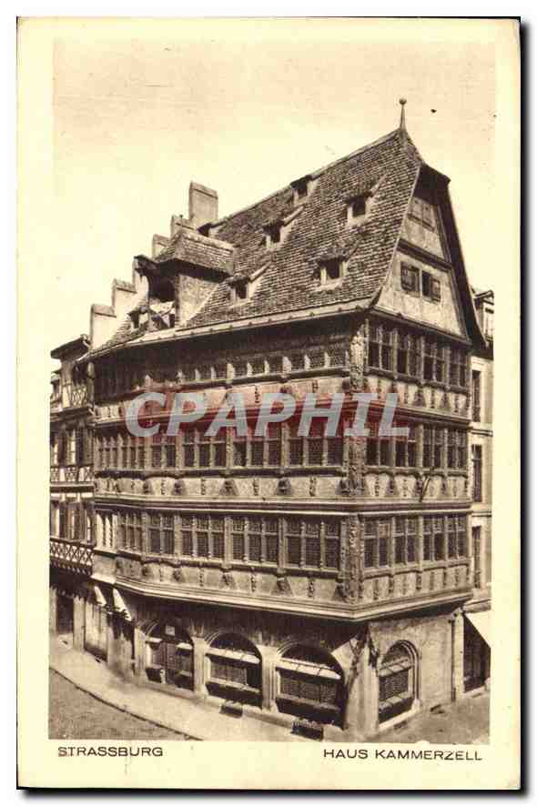 CPA Strasbourg Haus Kammerzell 