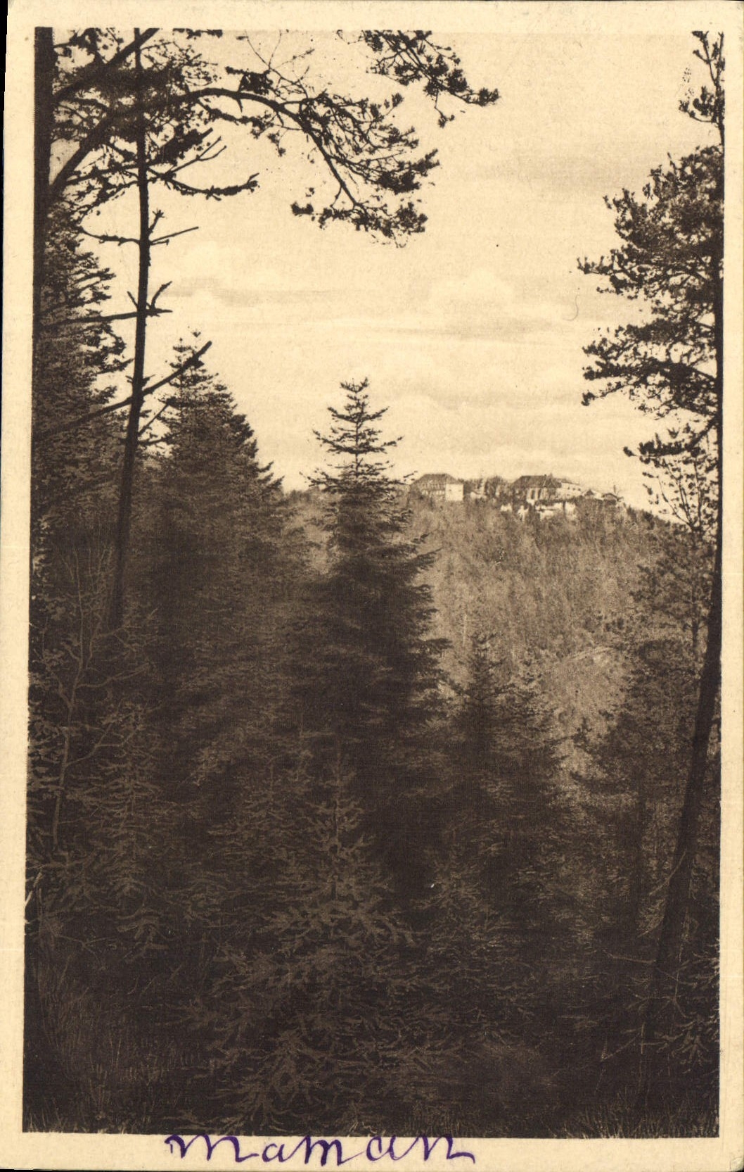 CPA St Odilienberg Mont Ste Odile 