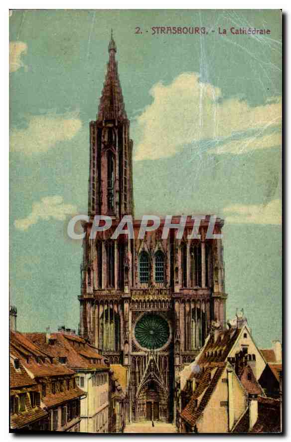 CPA Strasbourg La Cathedrale 