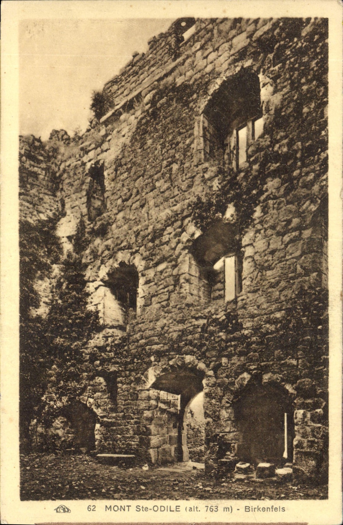 CPA Mont Ste Odile Bir kenfeis 