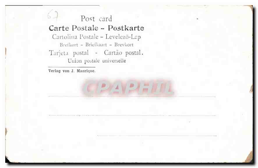 CPA Strasbourg Orangerie Kiosque Oriental  — Verso
